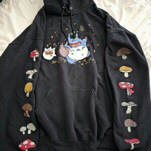 Studio Ghibli - My Neighbor Totoro Mushrooms Hoodie